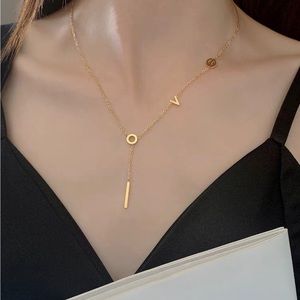18k Gold Plated love Necklaces